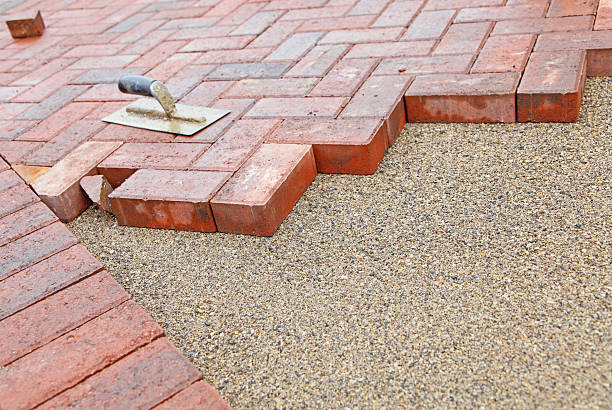 Permeable Paver Driveway in Triangle, VA